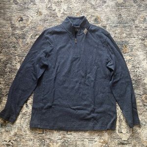Joseph A. Bank blue quarter zip - medium